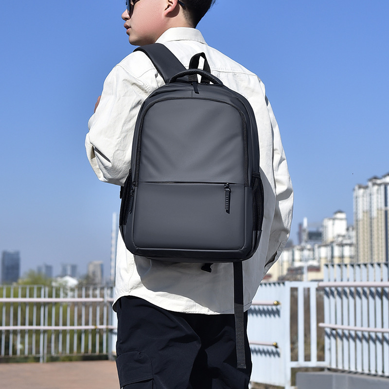 Foreign Free Shipping Trade New Men S Bag Designer Bag Business Backpack Men S Multifunctional Backpack Large Capacity Laptop Bag Luxury Bag Student S