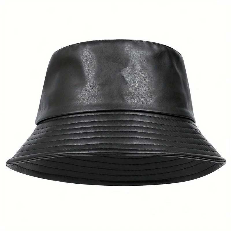 winter Fashion bucket hat Artificial ather windproof warm bucket hats men wen wild tide Panama fisherman s gorras G250910