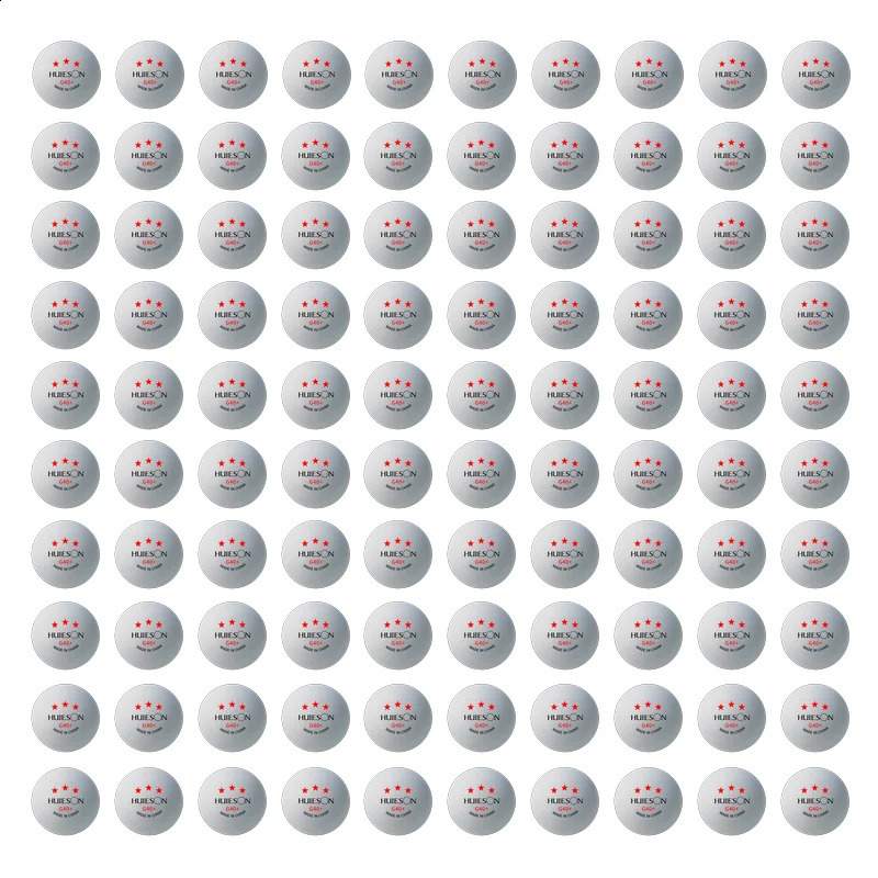 HUIESON 3 Star Ping Pong Balls G40 ABS Plastic Table Tennis Training Ball 40mm 28g for Robot Multiball 250912