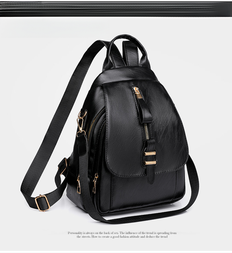 TB BHULAMTE Designer Bag 2025 Women's PU Large Capacity Travel Backpack Commuter Single Shoulder Three Way Bag Luxury Bag Retro Style