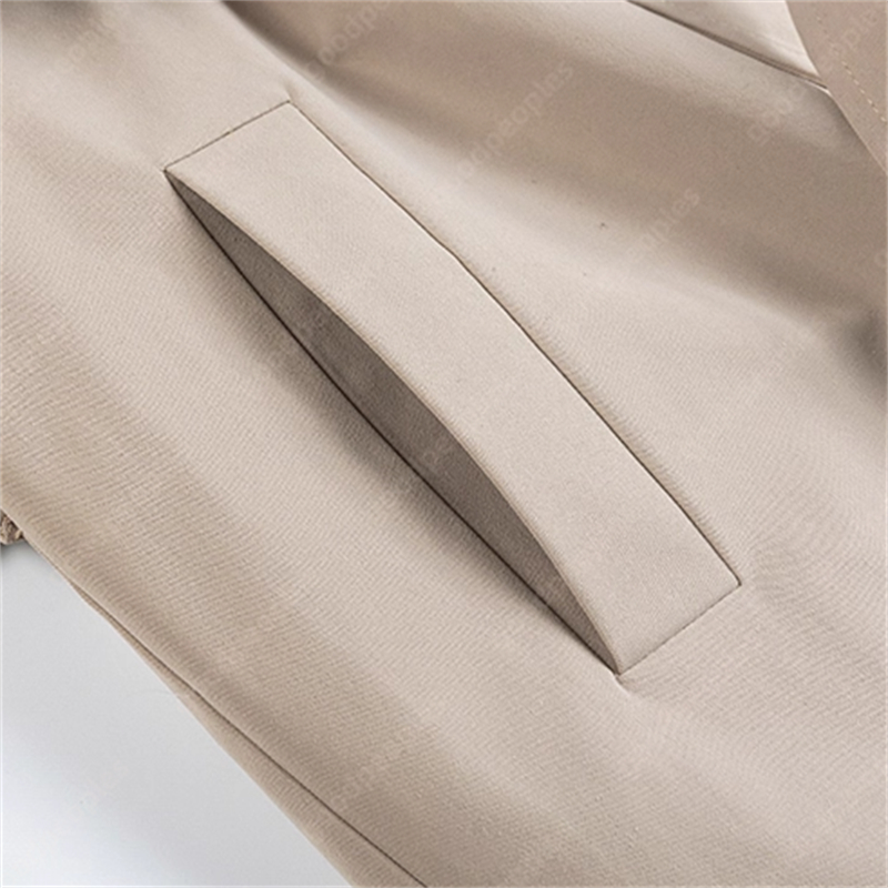 Designer Mens Trench Coat Mens Knee Over Windbreaker Jacket Mens Medium to Long Double breasted Loose Coat Street Trend Casual Womens Jacket Coat