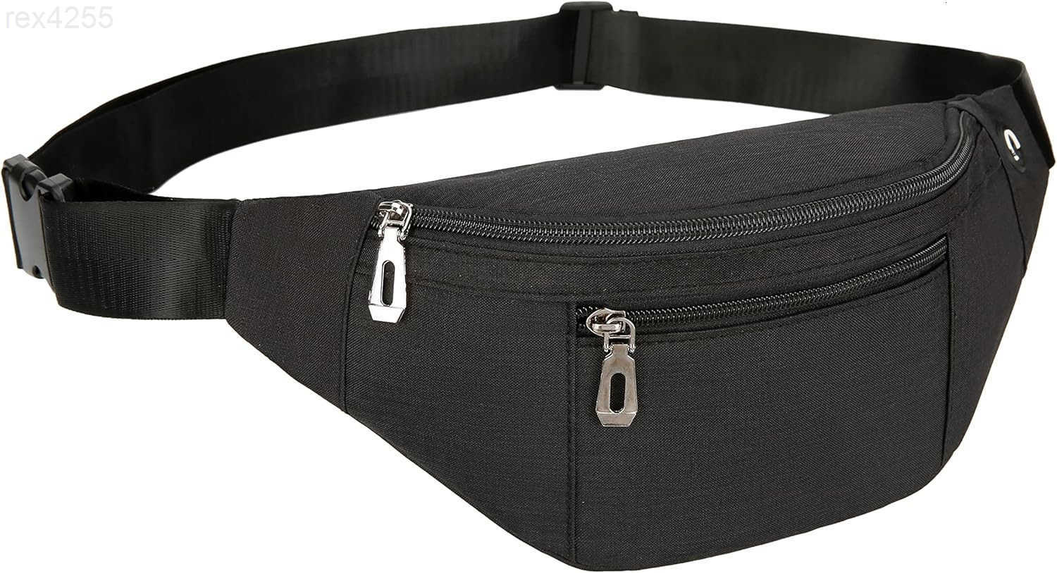 Fanny Pack for Men Women Fashion Waterproof Waist Packs with Adjustable Belt Casual Bag Bum Bags for Travel Sports RunningW250912