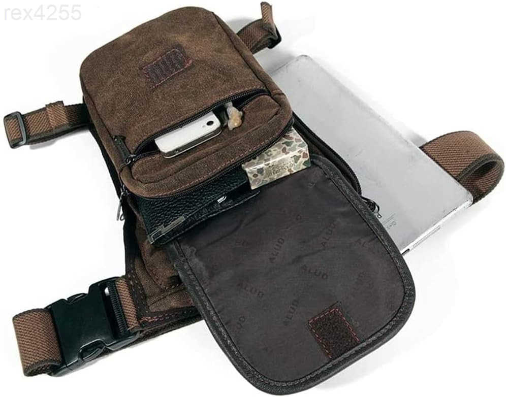 Waist Pack Drop Leg Bag for Men Women Belt Bumbag MultiPurpose Motorcycle leg bag Outdoor Travel Hip Bag Hiking Climbing Thigh BagW250912