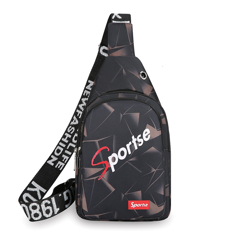 Men S Luxury Bag Chest Bag Summer Free Shipping Trendy Brand Large Capacity Youth Designer Bag Casual Backpack Waterproof Fashion Single Shoulder Cros