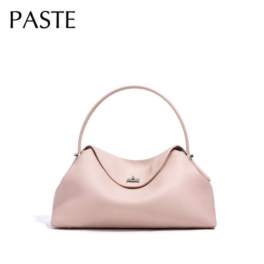 Original 2025 Large Capacity Hobo Tote Handbags Genuine Cow Suede Leather Woman Shoulder Bag Designer Crossbody Bags