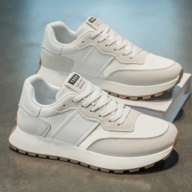 Comfortable Breathable Mesh Lace Up Anti Slip Thick Soled Sports Shoes Mens Casual Sports Shoes Fashionable and Versatile W250912