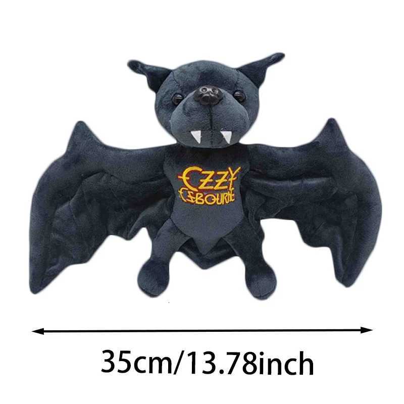 35cm Ozzy Osbourne Bat Plush Toys Halloween Unique Gray Atmosphere Decoration Simulated Bat Decor For Party Gifts Kids Friends Z250912