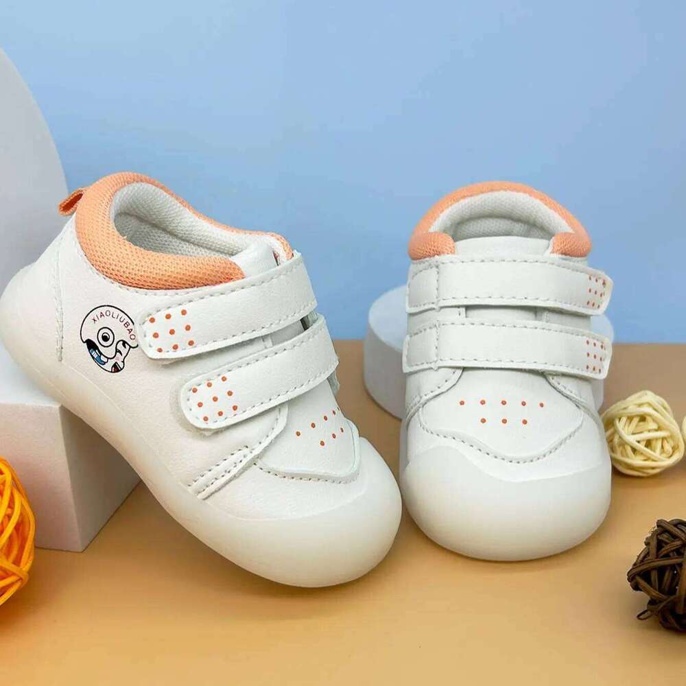 Boys Girls Casual Sneakers Rubber Sole Anti-slip Infant and Toddler Outdoor Walking Shoes