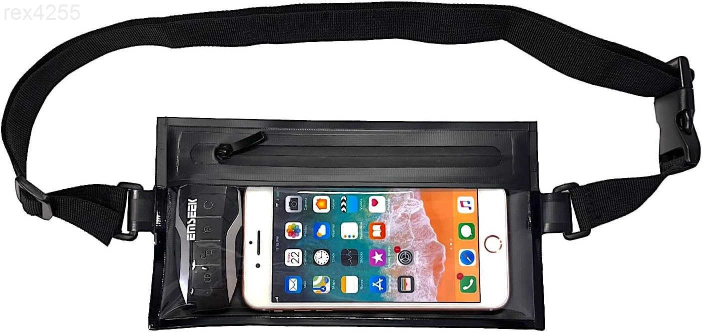 Small Crossbody Bag Travel Fanny Pack Water Resistant Chest Bag Waist Pouch for Biking Running Walking Workout Sports Event ClearW250912