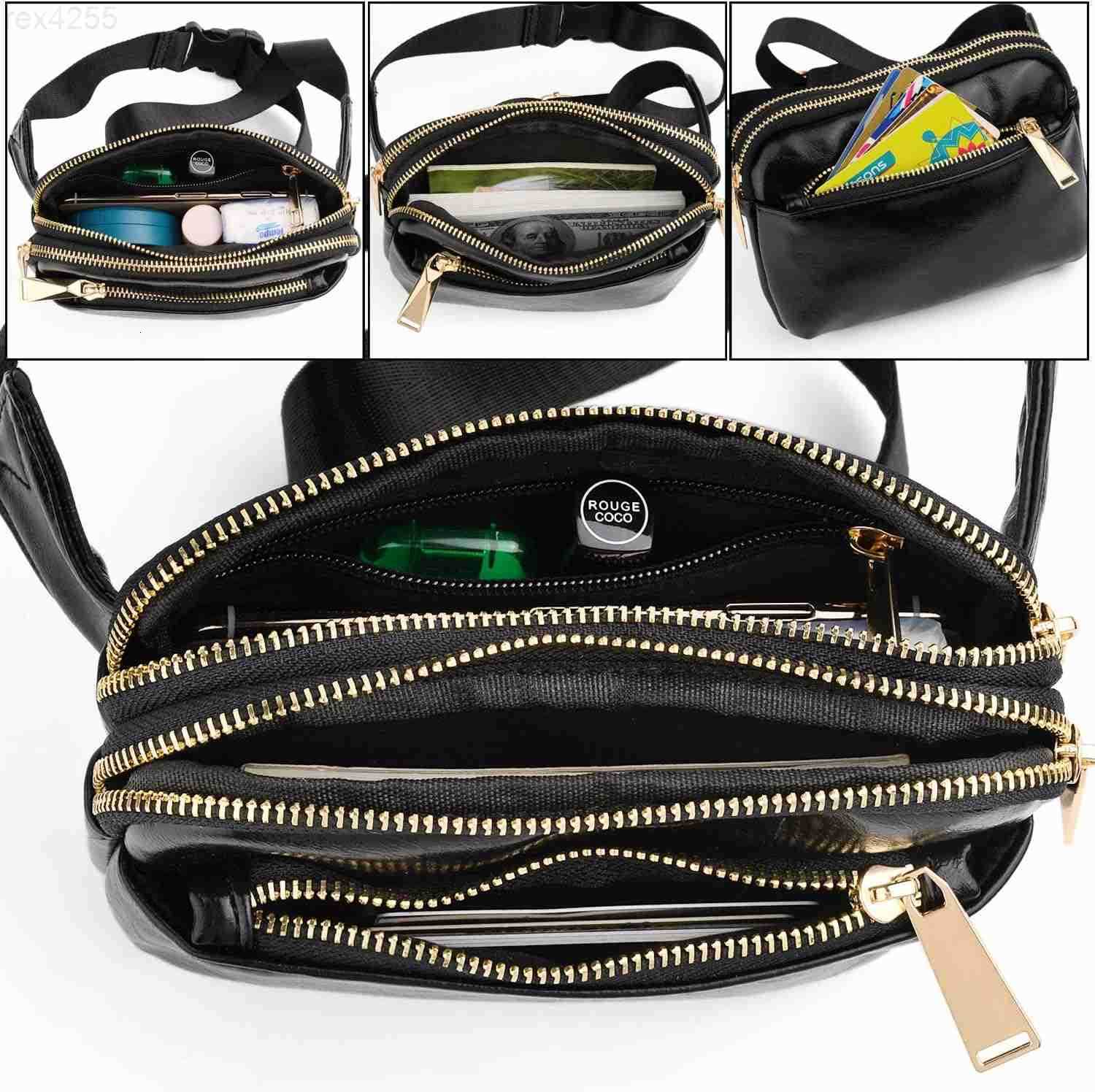 Fanny Pack for Women Crossbody Trendy Fashion Belt Purse Chest Waist Hip Bumbag for Outdoor Shopping Travel HikingW250912