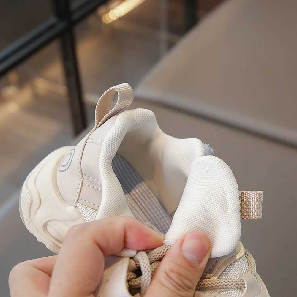 Autumn Teenager Kids Sneakers PU Leather Wateproof Childrens Sport Shoes Antislippery Outdoor Boys Girls Running Shoes Y250912