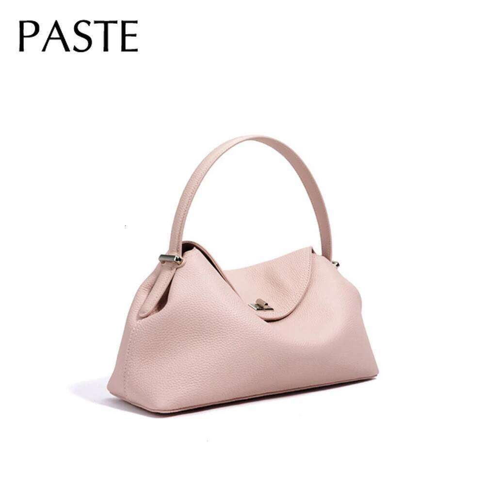 Original 2025 Large Capacity Hobo Tote Handbags Genuine Cow Suede Leather Woman Shoulder Bag Designer Crossbody Bags