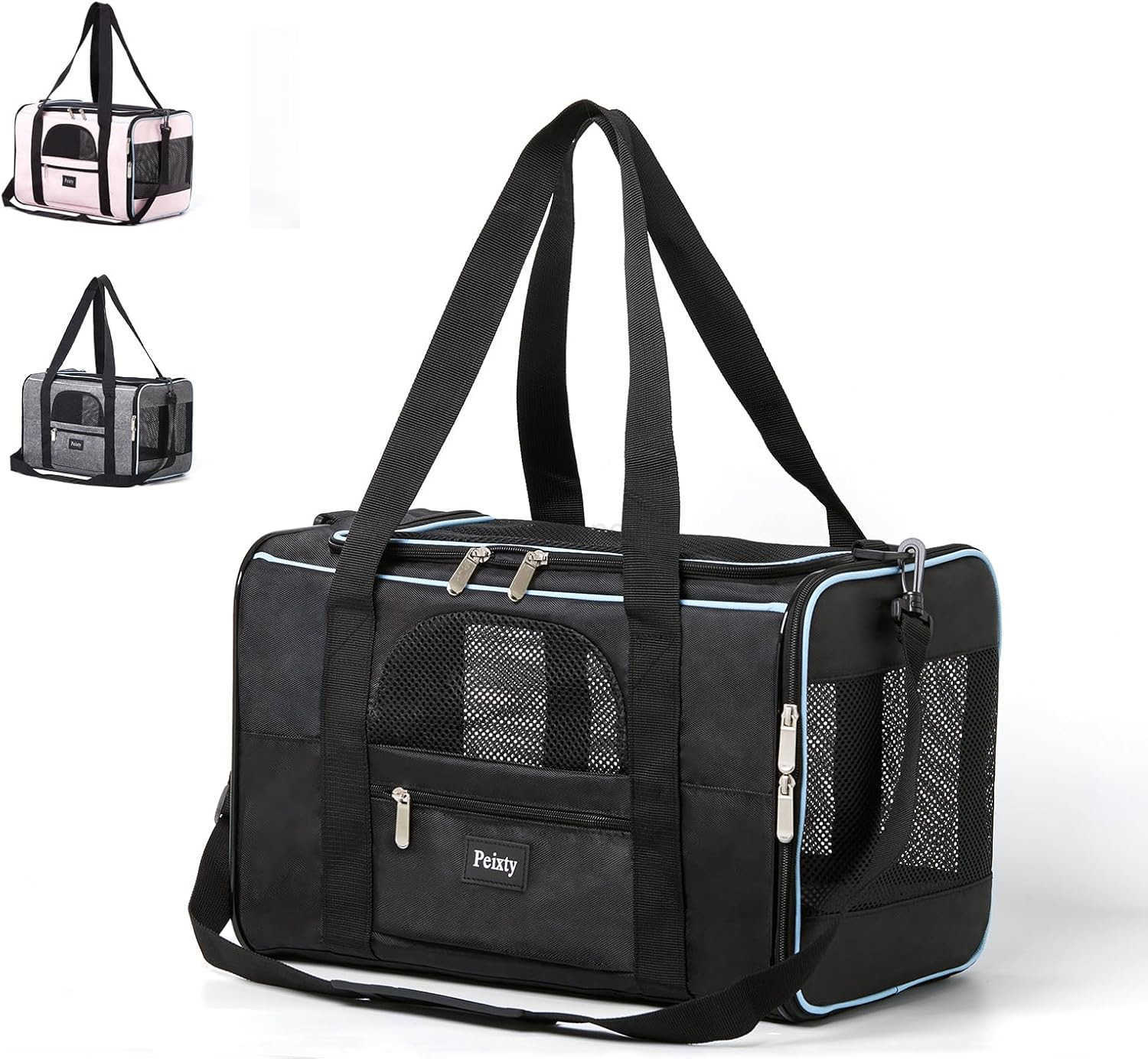 Pet Carrier for CatsSmall Dogs Under 15 Lbs17x11x11 InchesDeltaAmericanUnited Airline Approved Carriers Cats SoftSided CarriersPet Travel Carrier BagW