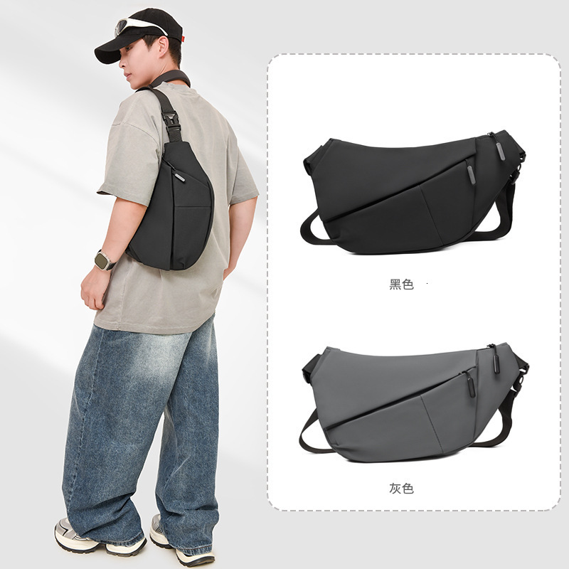 New Water Resistant Chest Bag Designer Bag For Men Suitable For Commuting Casual Sports Luxury Bag Large Free Shipping Capacity Chest Bag Single Shoul