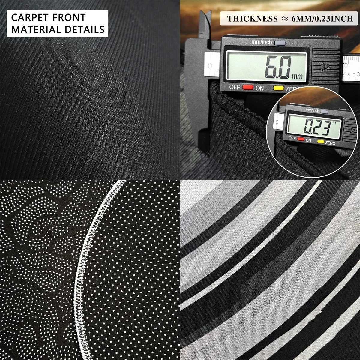 Entrance Door Mat Dustproof Floor Mats Semicircle Outdoor Imitation Stone Carpet Spring Green Plant Carpets Home Decoration Rug C250912