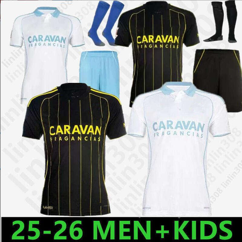 2025 2026 Real Zaragoza Soccer Jerseys 1992 1993 1994 1995 1996 1997 1998 2001 2002 Retro SOBERON LISO BERMEJO SIMEONE IVAN 25 26 football shirt men and kids ki