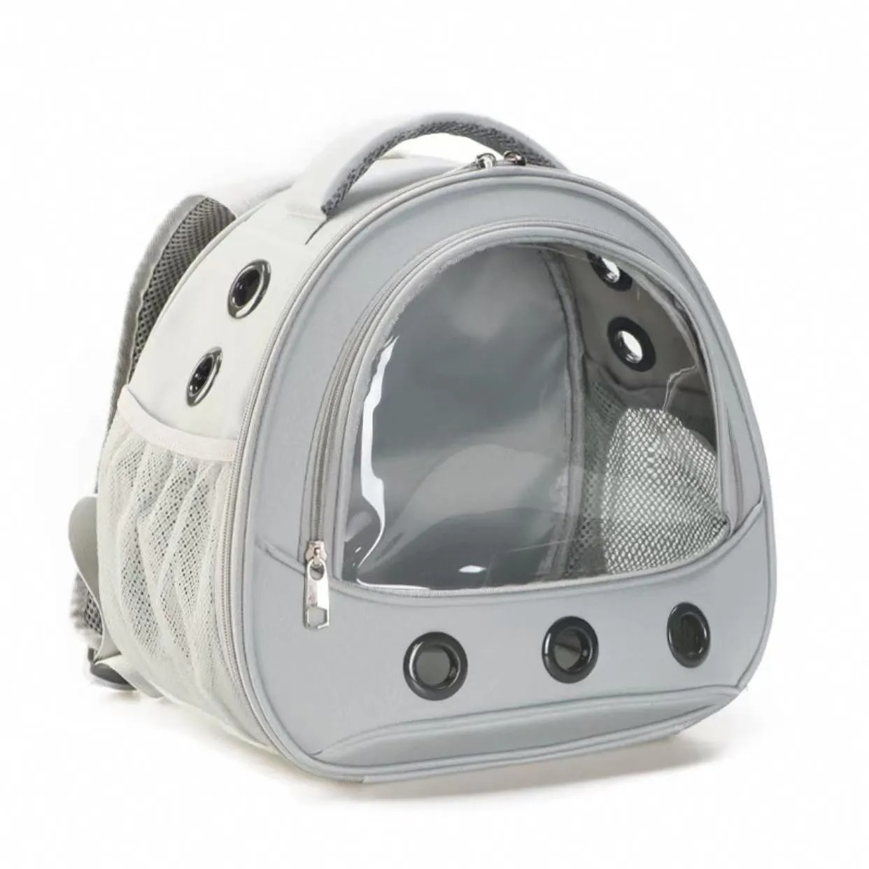 Yorkshire small dog outdoor portable bag small body pet pet carrier outdoor backpack, transparent folding high appearance cat backpack