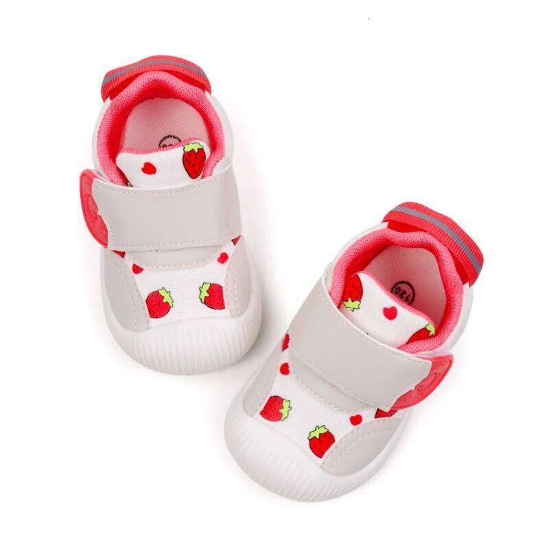 Boys Girls Spring and Fall Cartoon Cute Baby Sneakers Soft Rubber Bottom Non-slip Breathable Walking Shoes