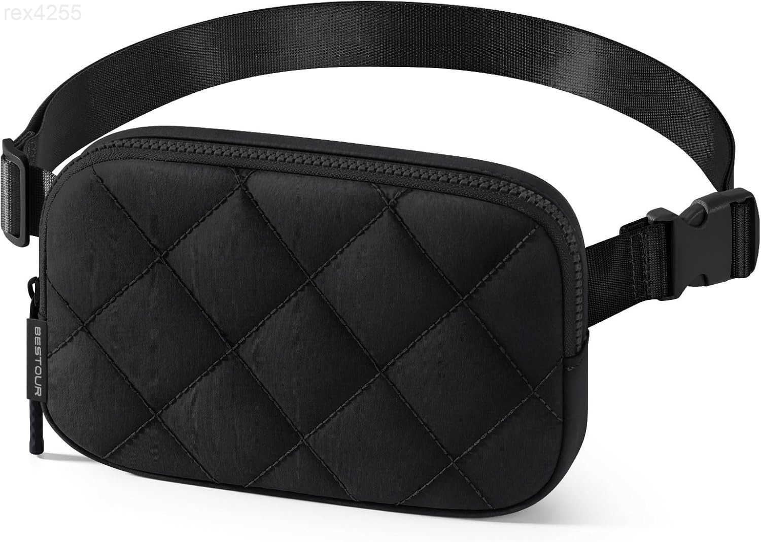 Fanny Pack for Women Men Waterproof Belt Bag with Adjustable Strap Back AntiTheft Zipper Pocket Lightweight Crossbody Bag for Travel Workout Running B