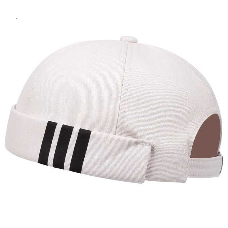2024 New Fashion Stripe Printing High Quality Beanie Hat Retro Sailor Hats Outdoor Sun Men Wan Adjustab Fishing G250910