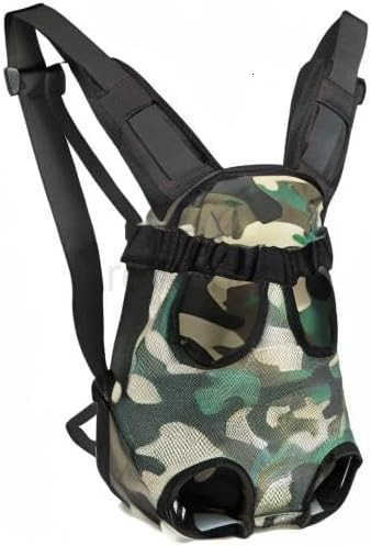 Pet Dog Carrier Backpack Legs Out Adjustable Pet Front Cat Backpack Carrier Travel Bag for Traveling Hiking Camping for Small Medium Dogs Cats Puppies