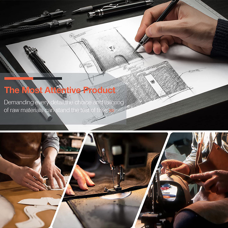 Men's Ultra-Thin Wallet Simple Casual RFID Dollar Genuine Leather Card Holder Money Clip ddmymoon