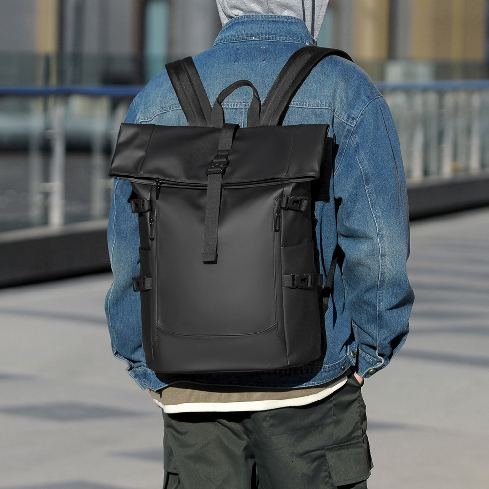 New Men S Designer Bag Simple Casual Large Free Shipping Capacity Backpack Business Luxury Bag Commuting Bag Computer Backpack Lightweight