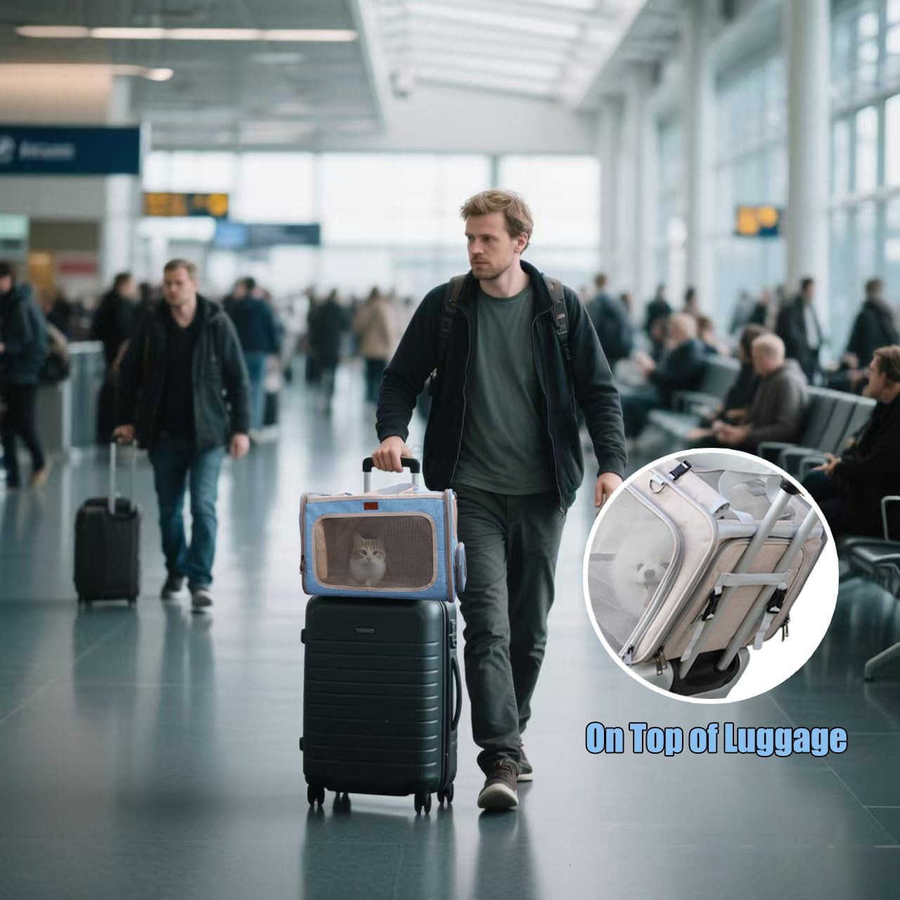 Soft Cat Carrier Pink Small Dog Carrier Airline ApprovedUnique Expandable Pet CarrierStrudyVentilatedSoft Sided Pets Carriers CageDurable Small AnimaW