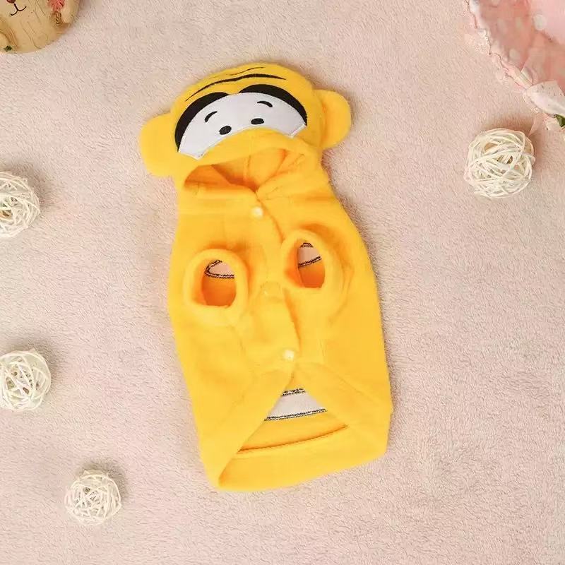 T1190 Pet Apparel Collection: Cozy Fall-Winter Outfit Perfect Fit for Miniature Pets including Terriers