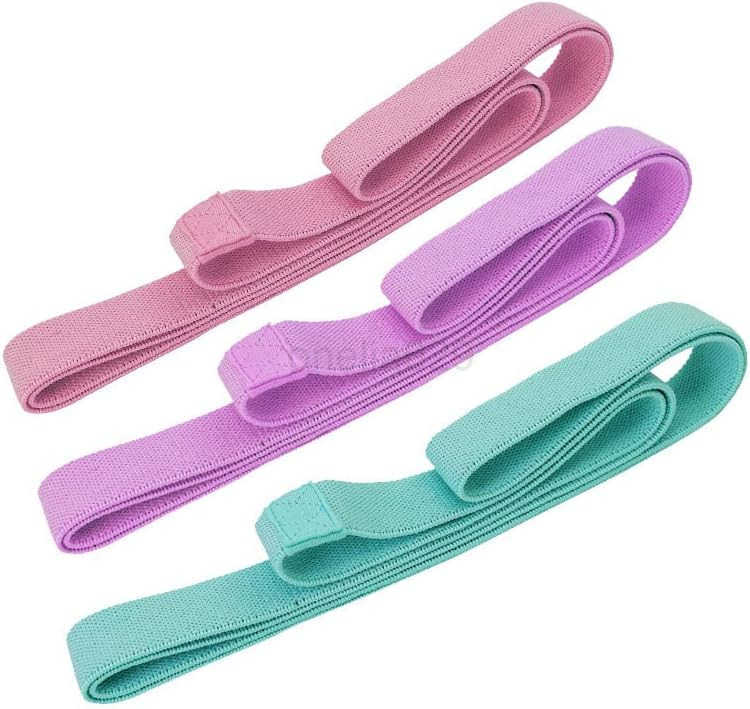 Resistance Bands Set 3 PCS Sturdy Fabric Stretch Exercise Bands Women Men Full Body Elastic Resistance Bands Pull Up Assistance Workout Bands Set for 