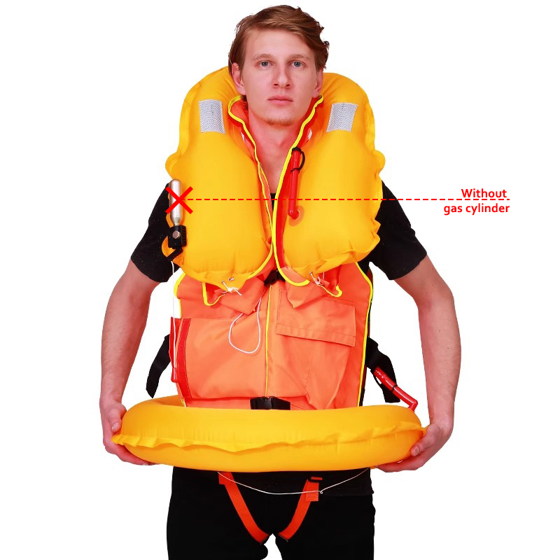 inflatable life vest rescue vest life jacket Professional water rescue equipment Quality assurance Convenient, fast and simple