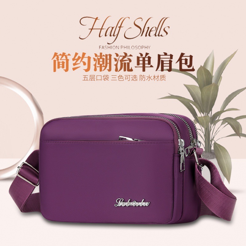 Women S Single Shoulder Bag Canvas Casual Simple Crossbody Bag For Middle Aged Designer Bag Luxury Bag And Elderly Multi Layer Business Purse Free Shi