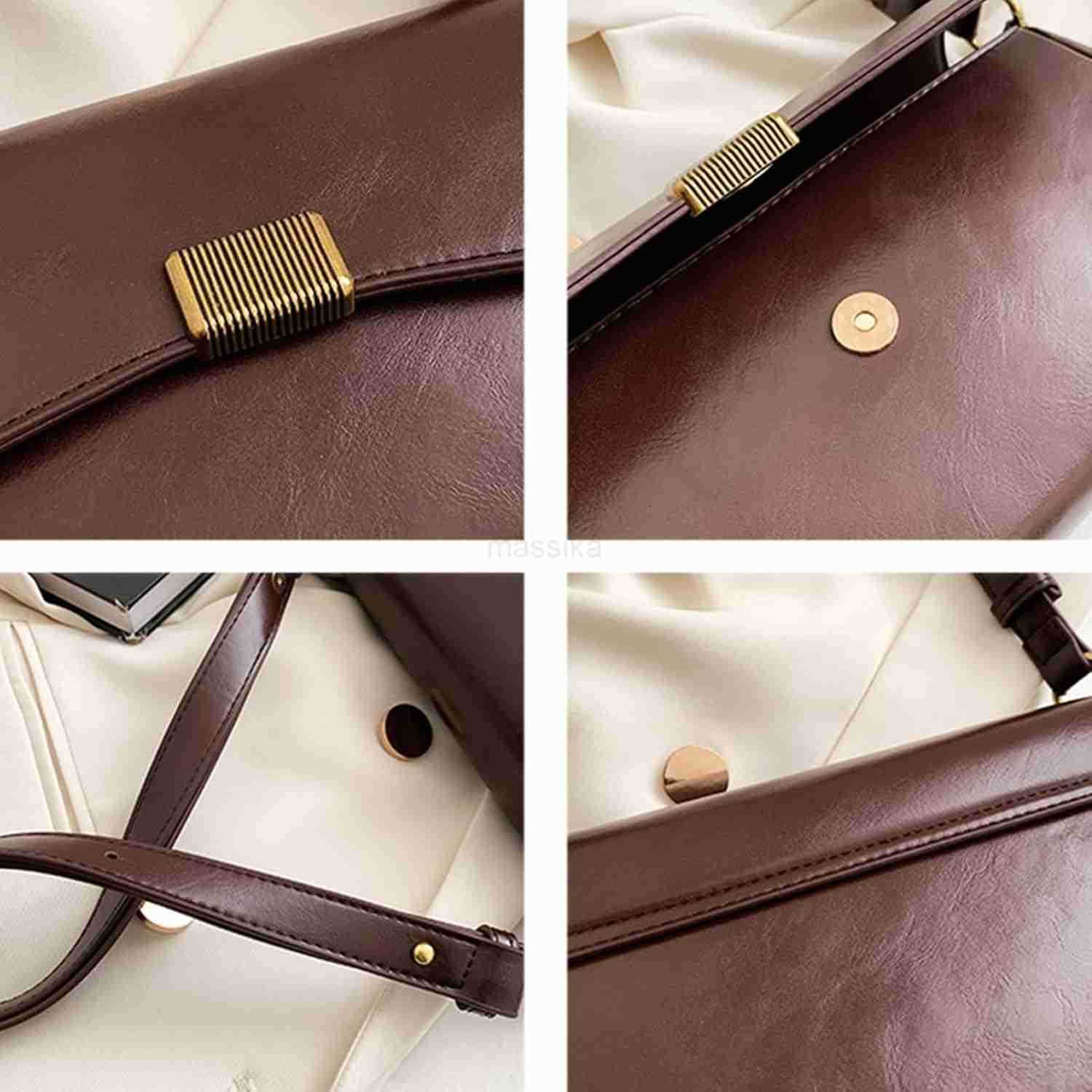 Purses for Women Vintage Shoulder Bags Womens Tote Handbags PU Leather Crossbody Bag with Adjustable Strap M250912