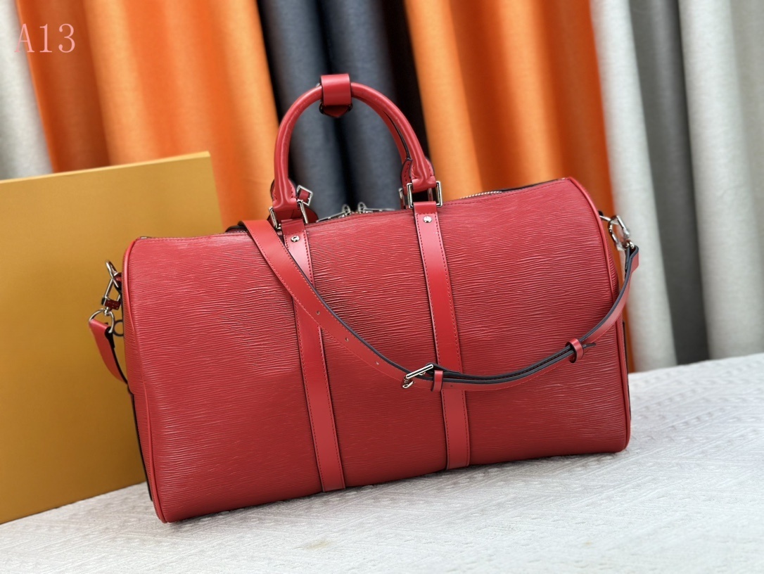10A High-Quality Top Designer Large Embossed Travel Bag Outdoor Leather Polyester Plain Print Striped Letter Soft Oversized Designer Luggage Bag