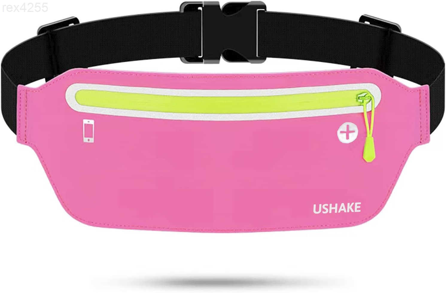 Slim Running Belt Ultra Light Bounce Free Waist Pouch Fitness Workout Belt Sport Waist Pack Exercise Waist Bag for iPhone Samsung in Running Gym Marat