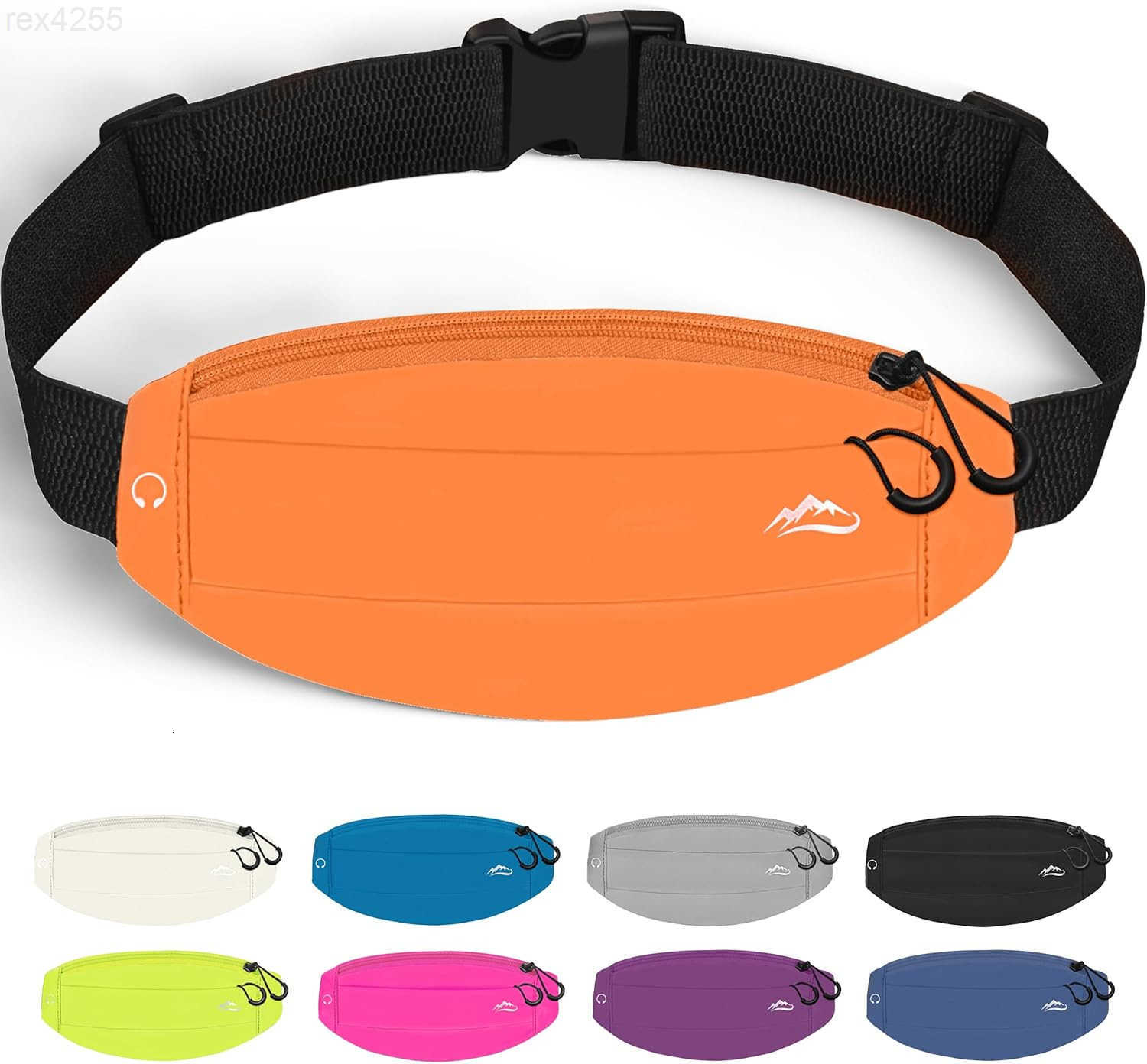 Fanny Pack Whole Bag Reflective Running belt for Women MenSweatproof Phone Holder Workout Running Waist PackblackW250912