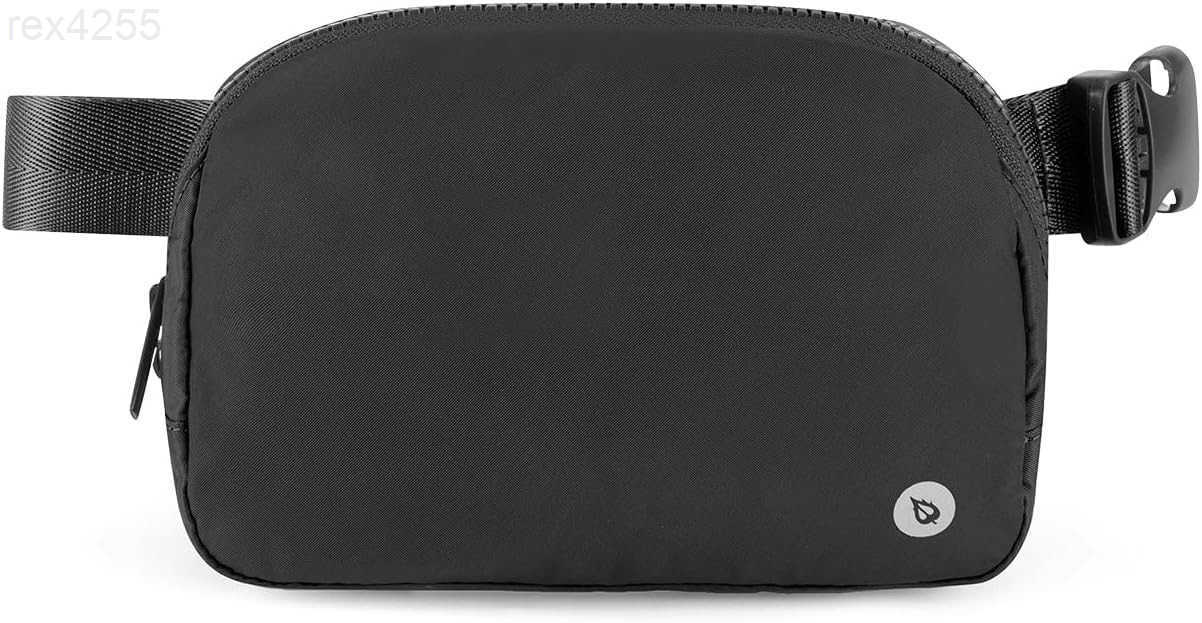 Fanny Pack for Women Belt Bag Water Resistant Fashion Crossbody Waist Packs Adjustable Strap Black 1LW250912