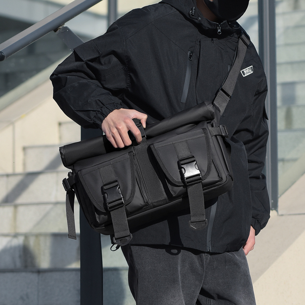 New Men S Bag Free Shipping Functional Luxury Bag Crossbody Bag Sports Waterproof Travel Shoulder Bag Large Capacity Designer Bag Computer Expansion M