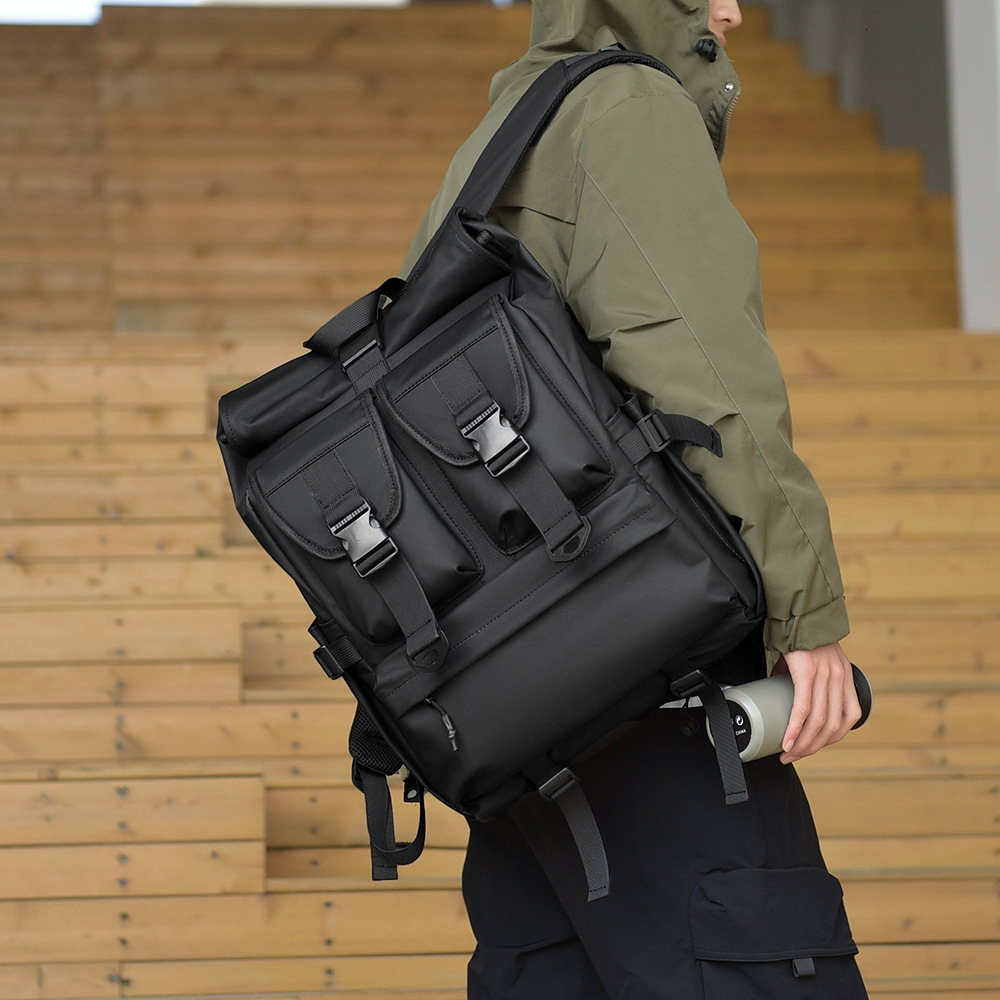 Designer Bag Cycling Luxury Bag Backpack Trendy Functional Laptop Backpack Waterproof Expandable School Bag Men S Free Shipping Commuting Multi Pocket