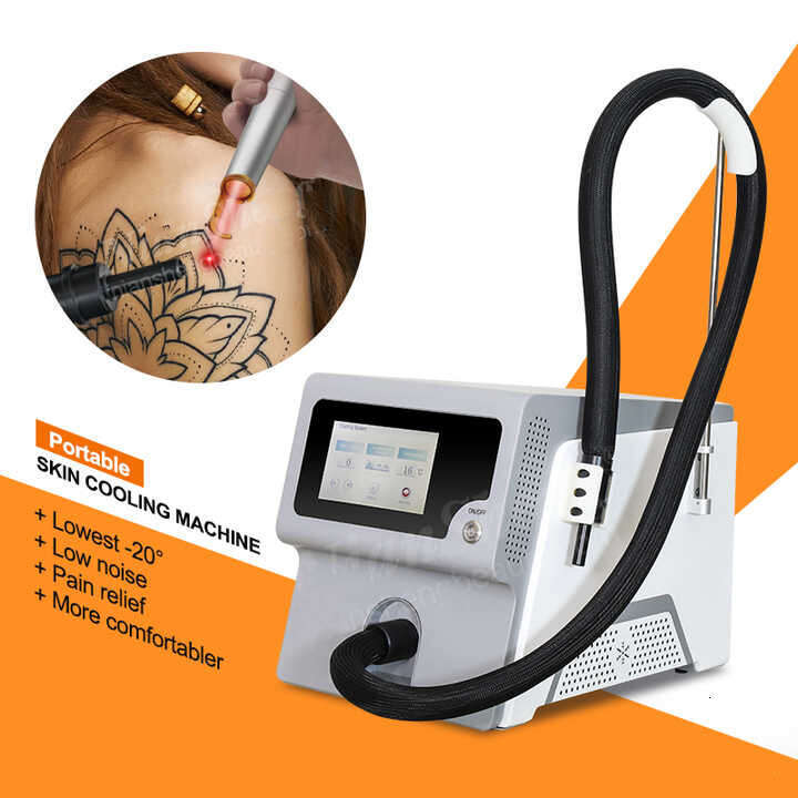 Skin Cooling Machine Air Cooler Device Reduce Pain For Comfortable Safe Laser Skin Treatments