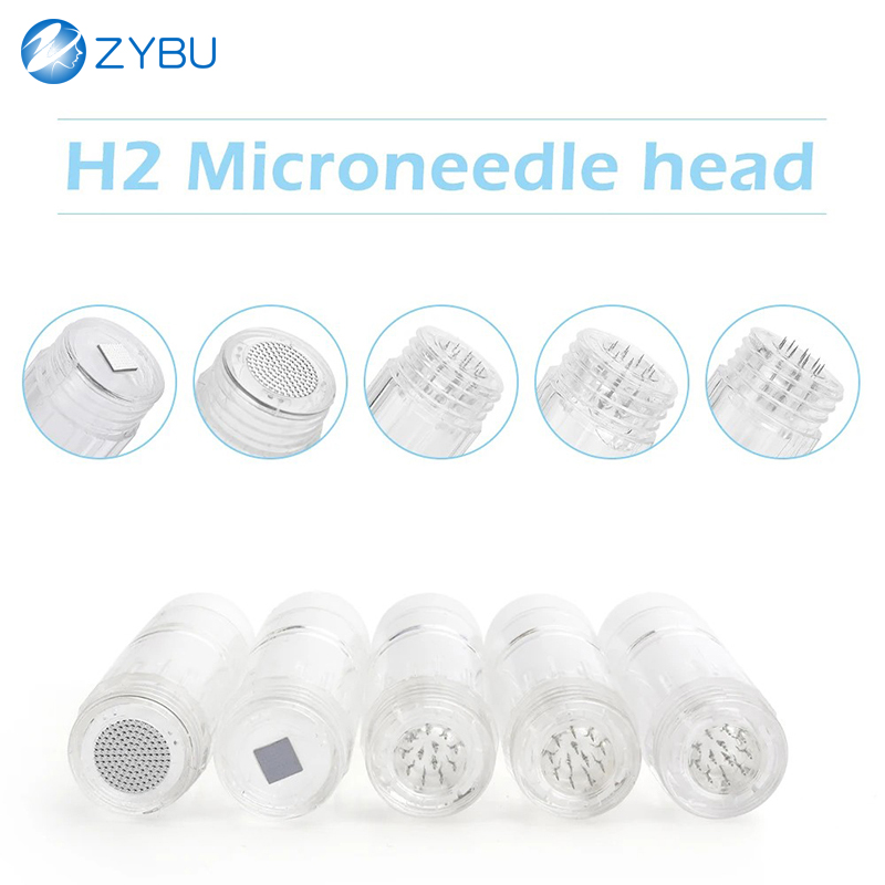 Hydra Pen H2 Needle Cartridges 50pcs Hydrapen Micro Needling 12 Pins 0.25mm 0.5mm 1.0mm Nano-HR Nano-HS Dermapen Cartridge Microneedling Derma MTS Tip