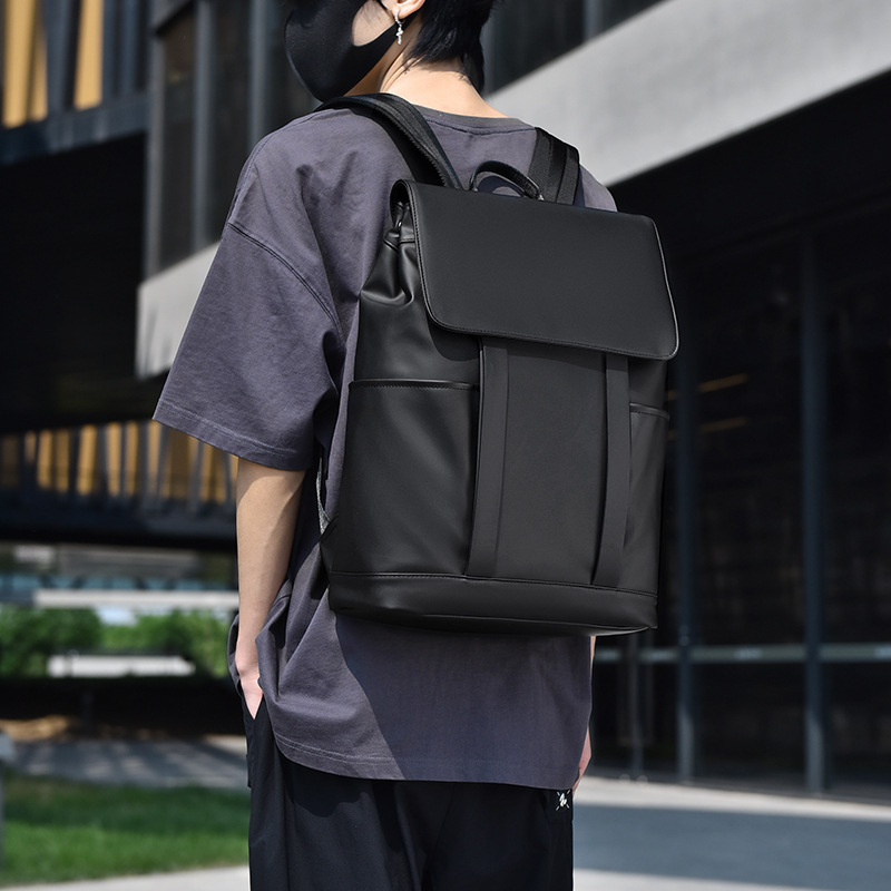 New Men S Backpack Business Fashion Travel Luxury Bag Lightweight Designer Free Shipping Bag Large Capacity High End Feel Men S Bag Student Bag