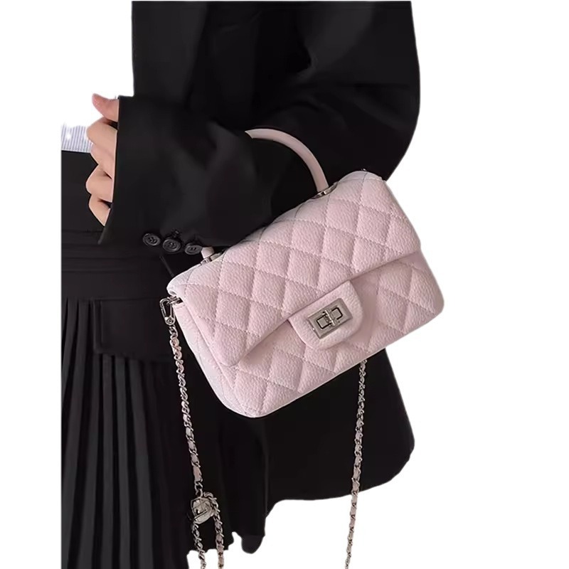 TB BHULAMTE Designer Bag Women's Bag 2025 New High-end Commuter Handbag Versatile Luxury Bag Quilted Chain Small Square Bag Shoulder Crossbody Ba