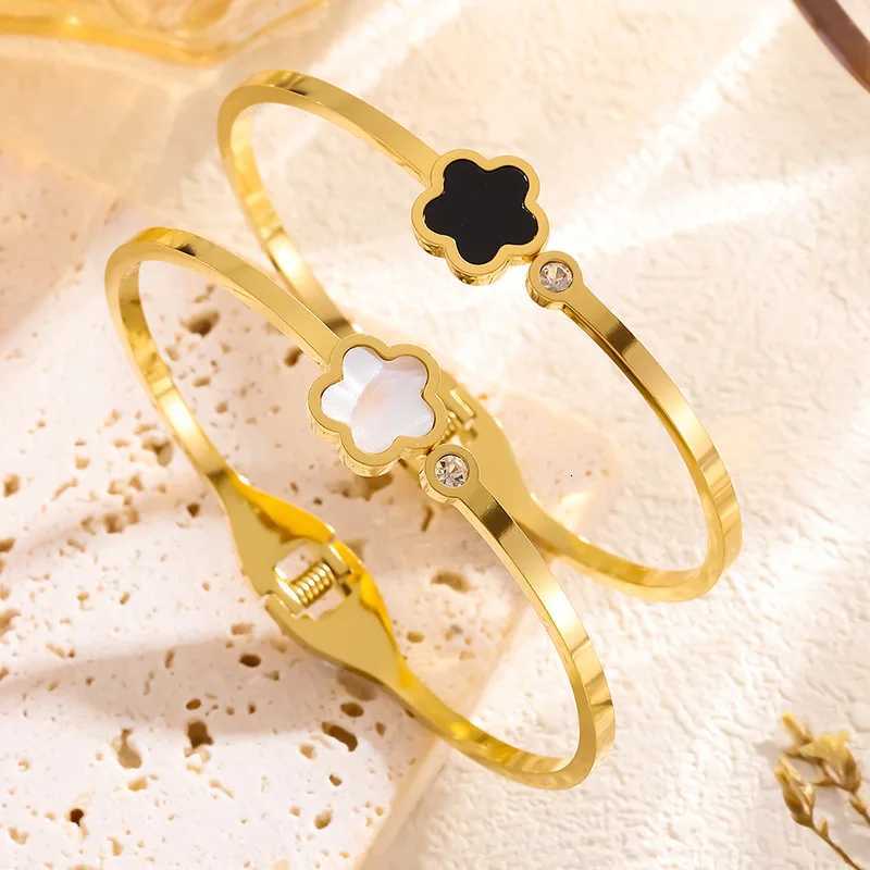 Couple Htpwe Stainl Steel Inlaid Zirconium Bracelet Gold Wen 18k Holiday Gift Bracelet Party Daily Jewelry S250912 SAD00.