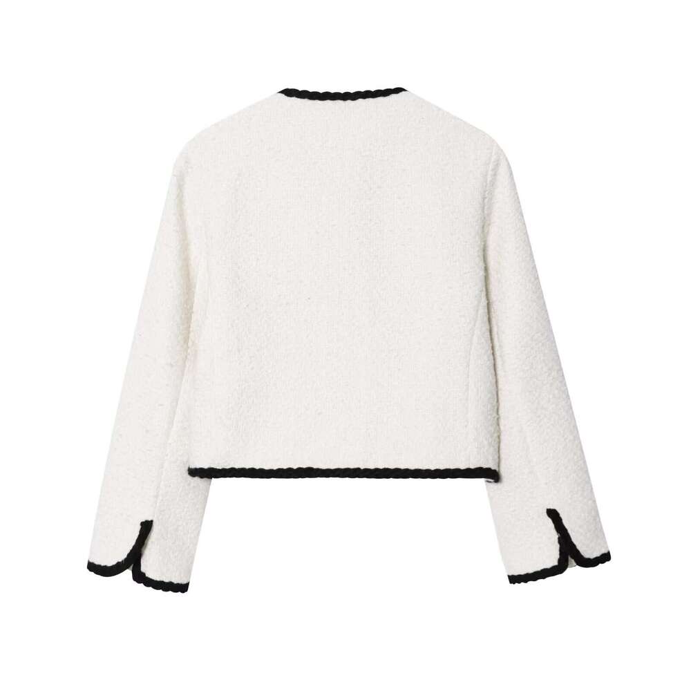 DHEssentials Z Brand Women's Clothing 2025 Autumn New Little Chanel Style Coat Feminine Chic Top 1293054