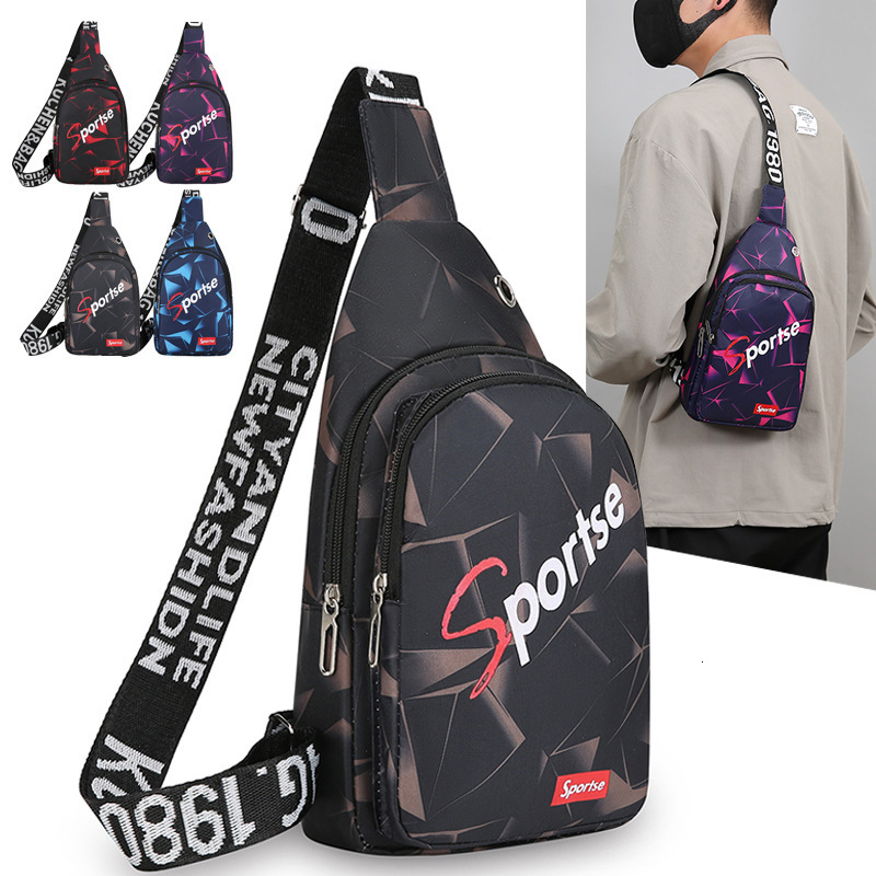 Men S Luxury Bag Chest Bag Summer Free Shipping Trendy Brand Large Capacity Youth Designer Bag Casual Backpack Waterproof Fashion Single Shoulder Cros