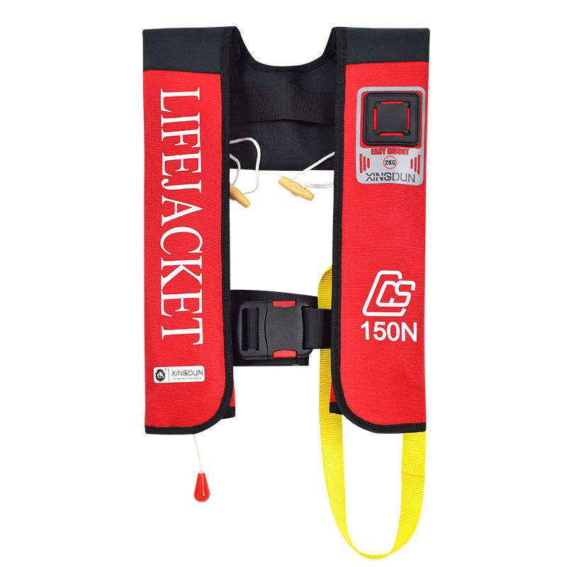 inflatable rescue vest life jacket life vest Water rescue Reusable Lightweight and easy to carry Reflective style