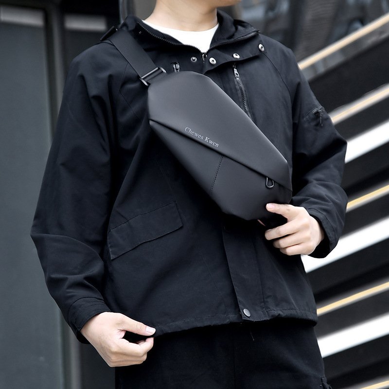 New Men S Waist Free Shipping Bag Outdoor Running Phone Bag Multi Functional Large Capacity Chest Luxury Bag Designer Bag Bag Casual Single Shoulder C