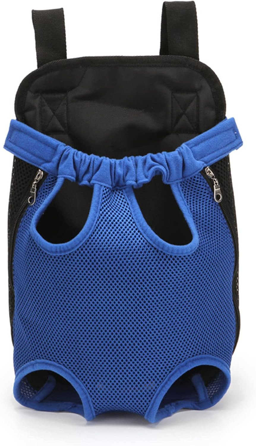 Pet Carrier Backpack Lightweight Soft Mesh Breathable Cat Dog Carrier with Front Legs Out Design for Small Medium Dogs Cats Travel Outdoor AdventureW2