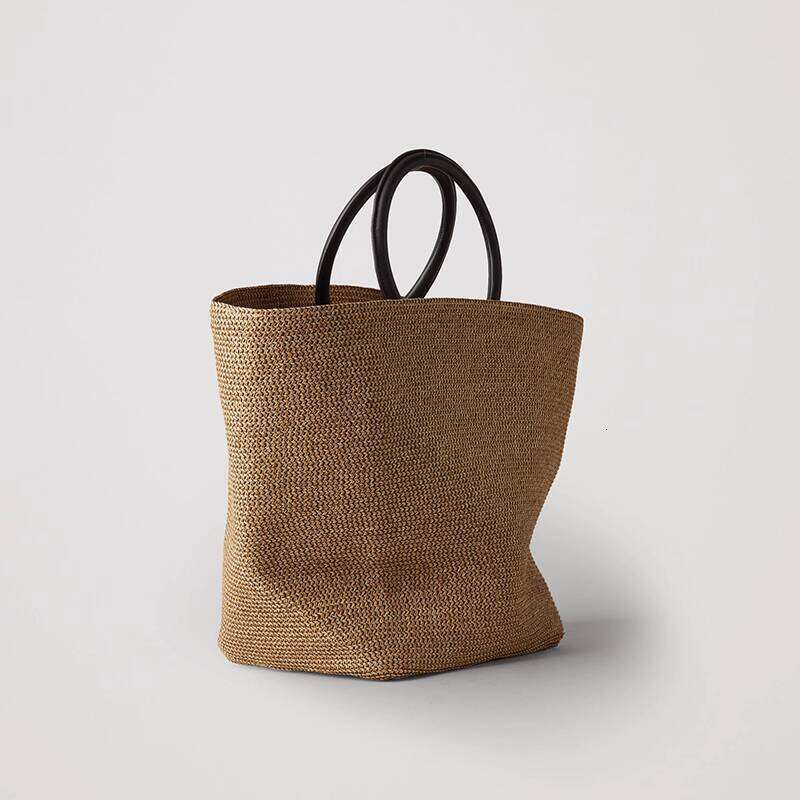 Designer Bag Tote Bag Shoulder Bag Niche Designer Trendy Brand Imitation Grass Woven Bag For Women Spring Summer New Large Capacity Beach Vacation Han